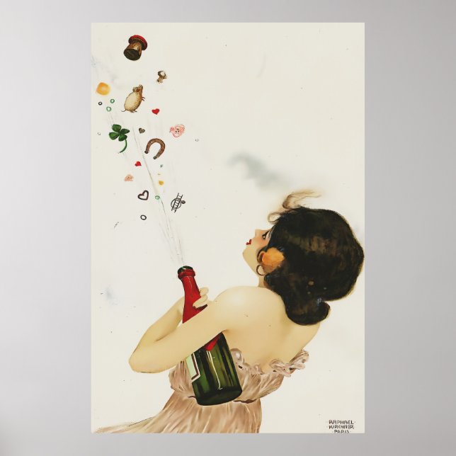 Griechische Jungfrauen von Raphael Kirchner Art No Poster (Vorne)