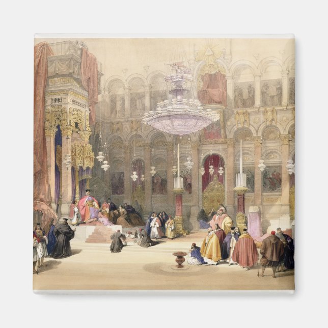 Griechische Kirche des Heiligen Sepulchers, Jerusa Magnet (Vorne)