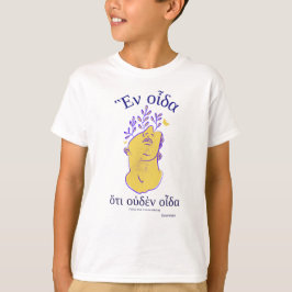 Griechische Klassiker Sokrates Philosophen Zitat T-Shirt