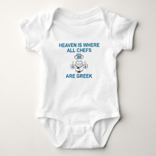 Griechische Köche Baby Strampler