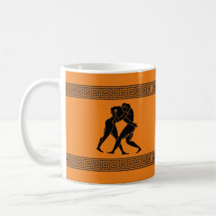 Griechische Kunst - Will Wrestling for Coffee Tasse