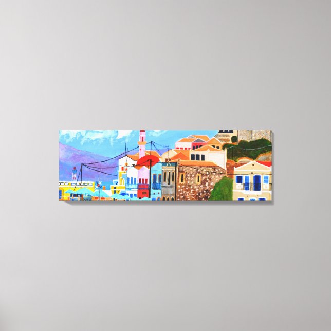 Griechische Leinwand (Vorderseite)