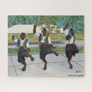 Griechische Minotaurs tanzen großes Fantasy Art Pu Puzzle
