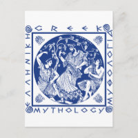Griechische Mythologie - Blau