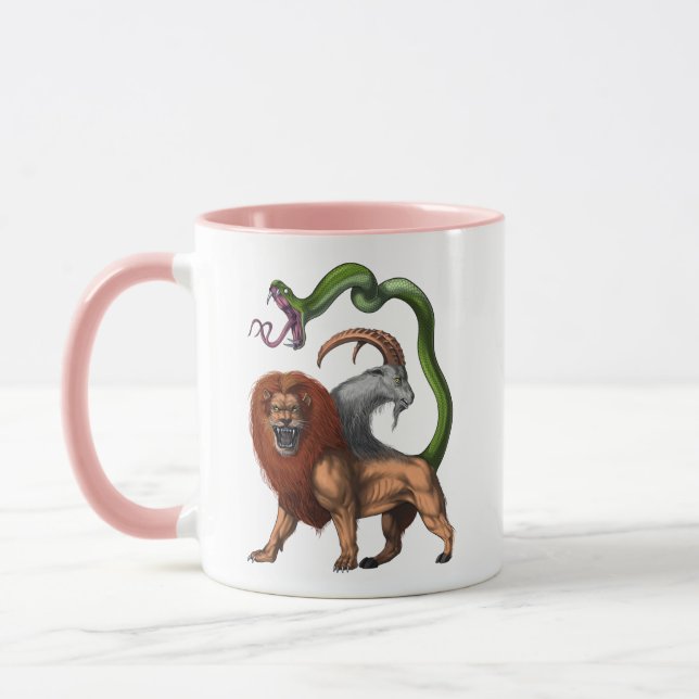 Griechische Mythologie Chimera Tasse (Links)