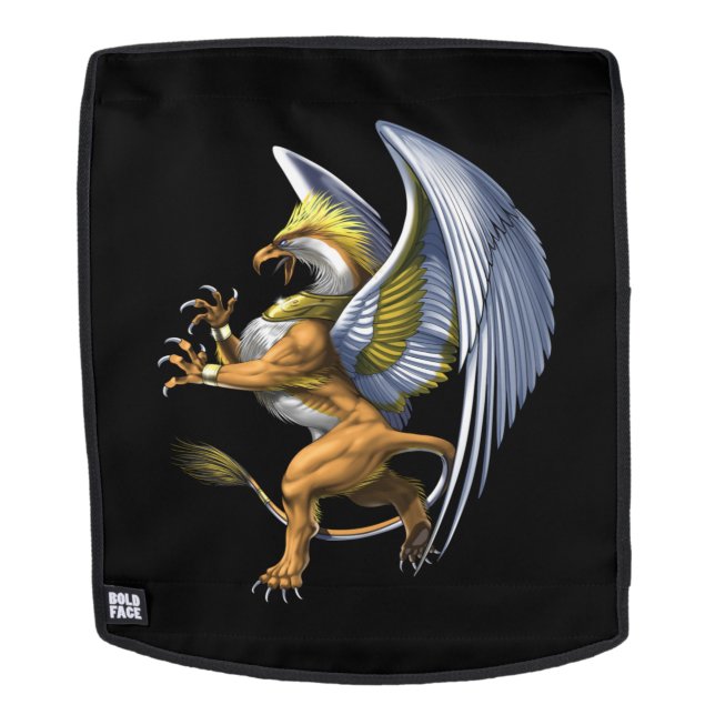 Griechische Mythologie Griffin Rucksack (Abnehmbare Front)