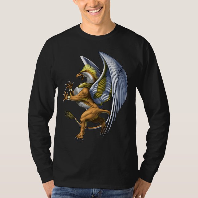 Griechische Mythologie Griffin T-Shirt (Vorderseite)