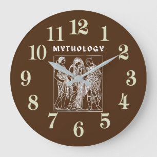 Griechische Mythologie große Uhr