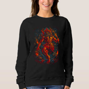 Griechische Mythologie Hades Gott des Todes Sweatshirt