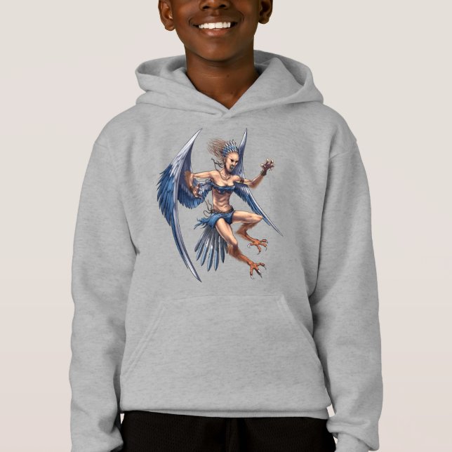 Griechische Mythologie Harpy Hoodie (Vorderseite)