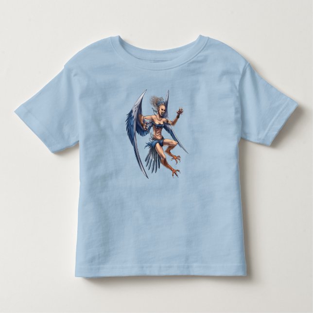 Griechische Mythologie Harpy Kleinkind T-shirt (Vorderseite)