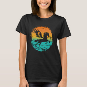 Griechische Mythologie Pegasus Flügel Pferd Hengst T-Shirt