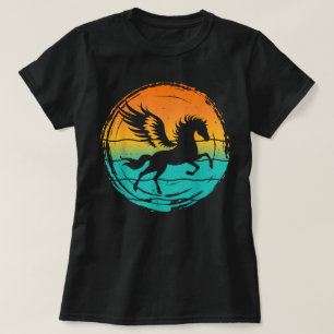 Griechische Mythologie Pegasus Flügel Pferd Hengst T-Shirt
