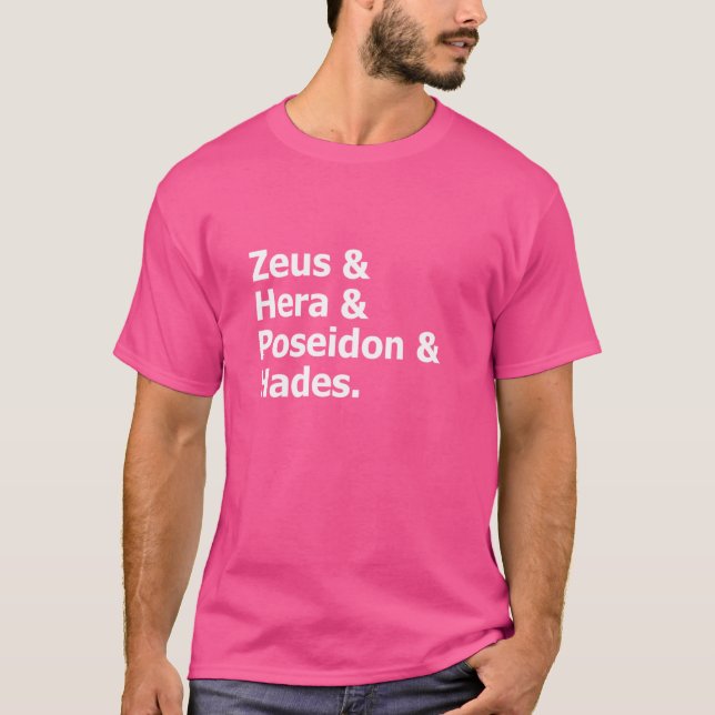 Griechische Mythologie Zeus Hera Poseidon Hades My T-Shirt (Vorderseite)