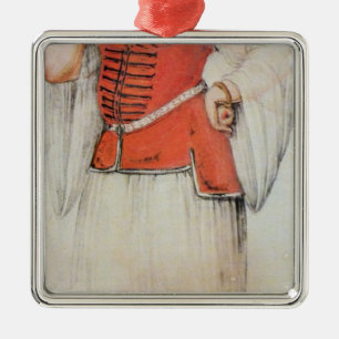 Griechische oder türkische Frau Ornament Aus Metall