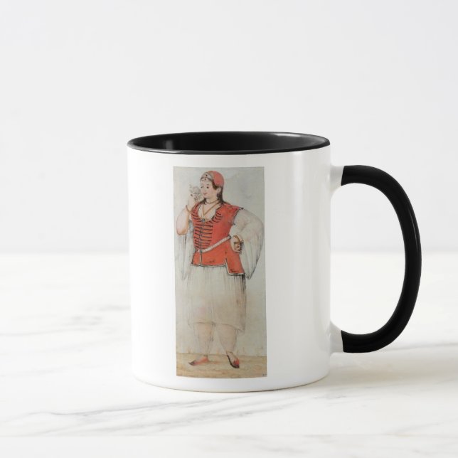 Griechische oder türkische Frau Tasse (Rechts)