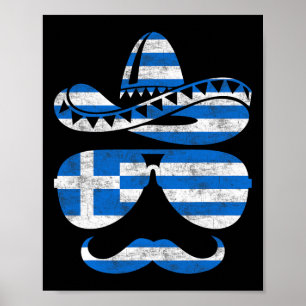 Griechische Ostern Sungles Cinco De Mayo Mexikanis Poster