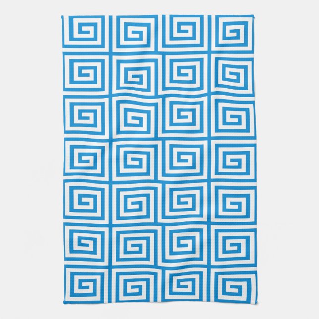 Griechische Pattern Küchentücher (Vertikal)