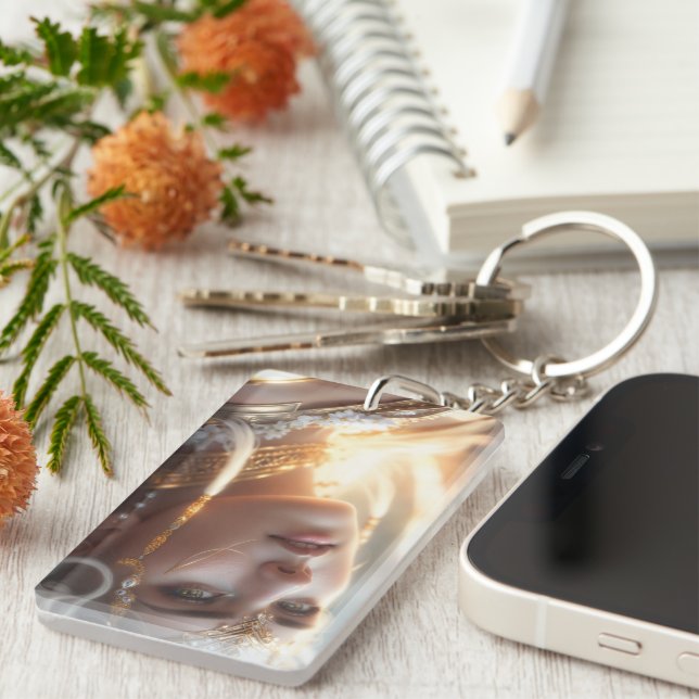 griechische Prinzessin Schlüsselanhänger (Vorderseite rechts)