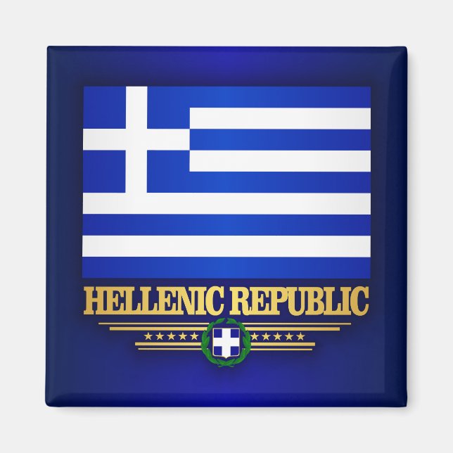 Griechische Republik (Griechenland) Magnet (Vorne)