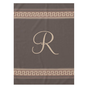 Griechische Schlüsselgrenze Tischdecke