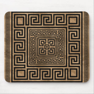 Griechische Schlüsselverzierung - griechische Mousepad