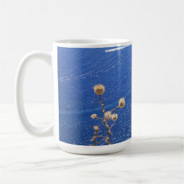 Griechische Tasse des Blauen Meeres