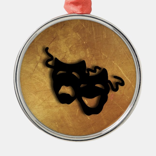 Griechische Theatermaske und tragische Ornament (Vorne)