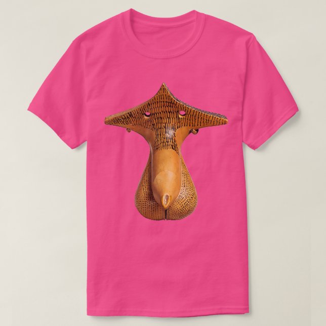 Griechische Vase in Form eines Phallus ca 550500 v T-Shirt (Design vorne)