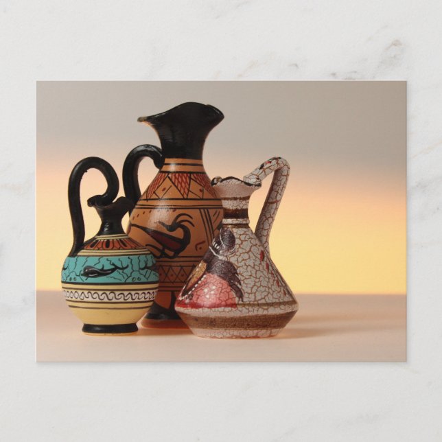 Griechische Vasen Postkarte 1 (Vorderseite)