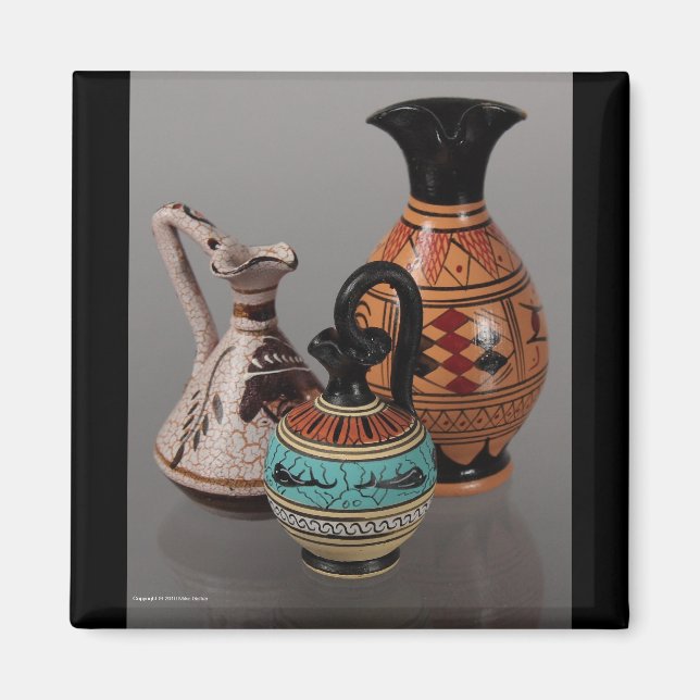 Griechische Vases Magnet 3 (Vorne)