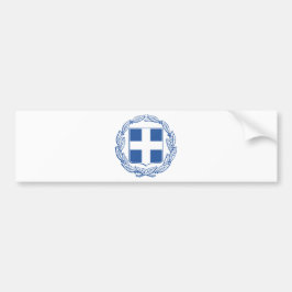 griechische Wappen Autoaufkleber