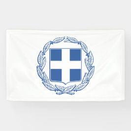 griechische Wappen Banner