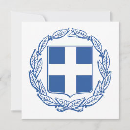 griechische Wappen Karte