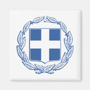 griechische Wappen Magnet
