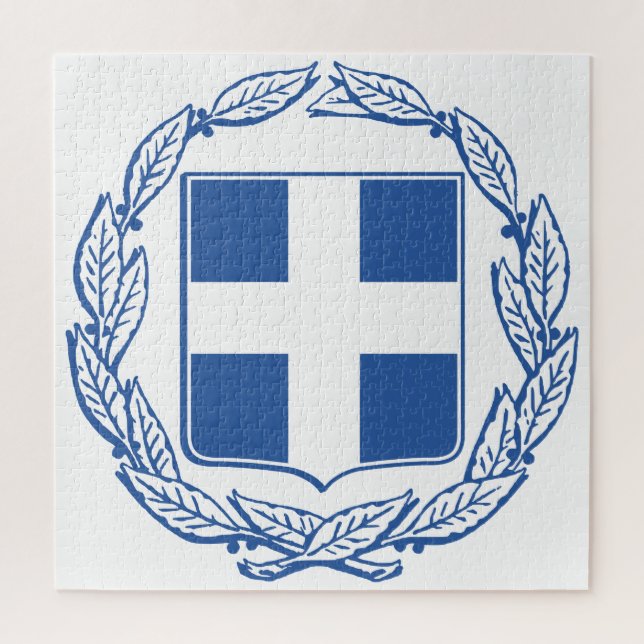 griechische Wappen Puzzle (Vertikal)