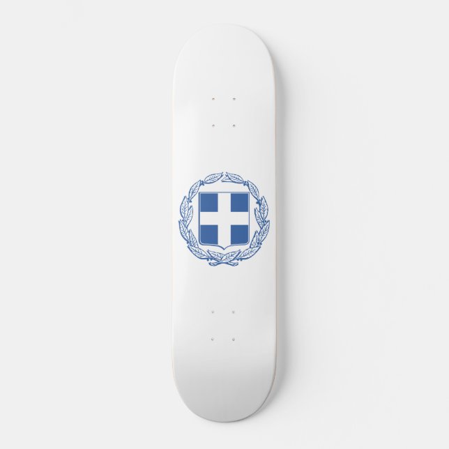 griechische Wappen Skateboard (Vorderseite)