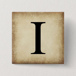 Griechischer Alphabet-Brief Iota Button