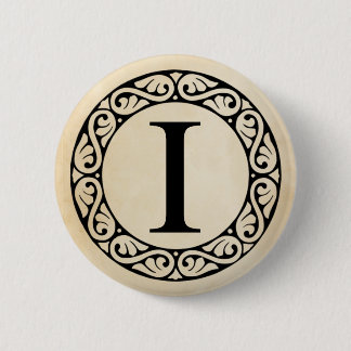 Griechischer Alphabet-Brief Iota Button