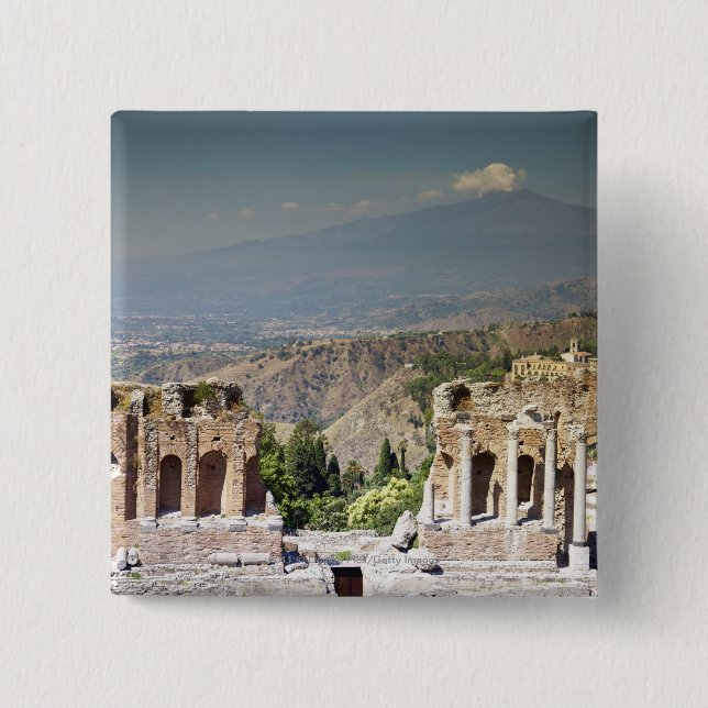 Griechischer Amphitheatre Button (Vorderseite)