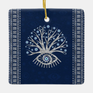 Griechischer Augen-Baum - Mati Mataki - Matiasma Keramikornament