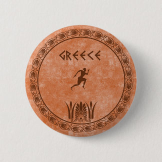griechischer Entwurf des Kreises Button
