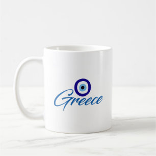 Griechischer Evil Eye Tasse