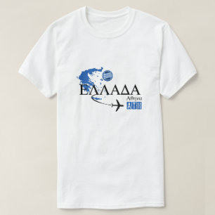Griechischer Flughafencode T Shirt
