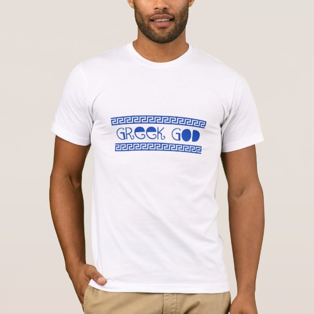 GRIECHISCHER GOTT-GRIECHE-SCHLÜSSEL T-Shirt (Vorderseite)