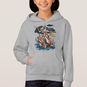 Griechischer Gott Poseidon Hoodie