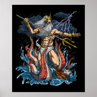 Griechischer Gott Poseidon