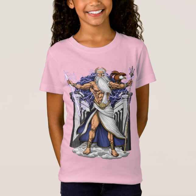 Griechischer Gott Zeus T-Shirt (Vorderseite)