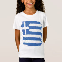 Griechischer Grunge Vintage-Flagge Griechenland
