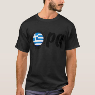 Griechischer Hauptpriester Opa Hellas Griechische T-Shirt